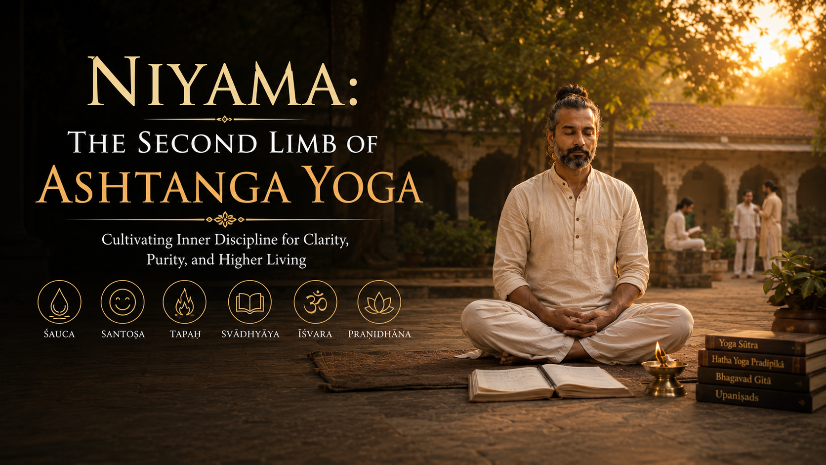 Yoga blog preview image for Niyama: The Second Limb of Ashtanga Yoga