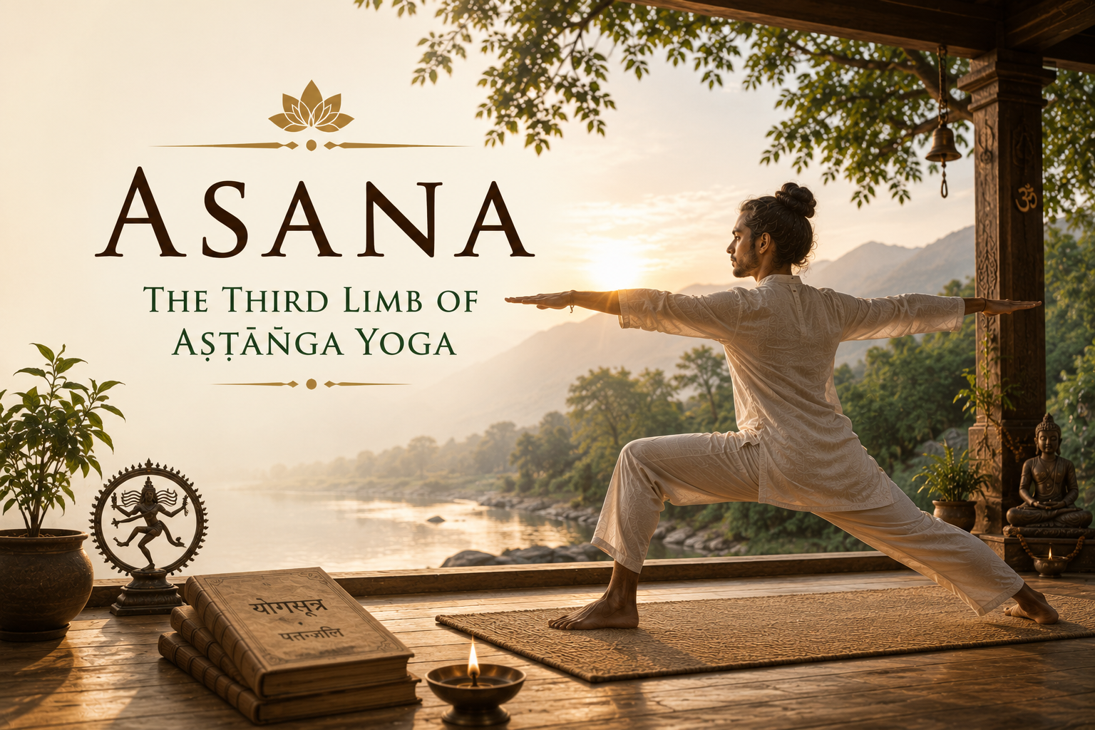 Yoga blog preview image for Asana: The Third Limb of Ashtanga Yoga